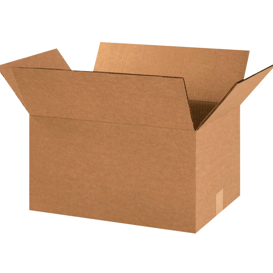 16x12x10 ECT-48 Kraft Heavy-Duty Double Wall Corrugated Shipping Boxes 15-Pack HD161210DW