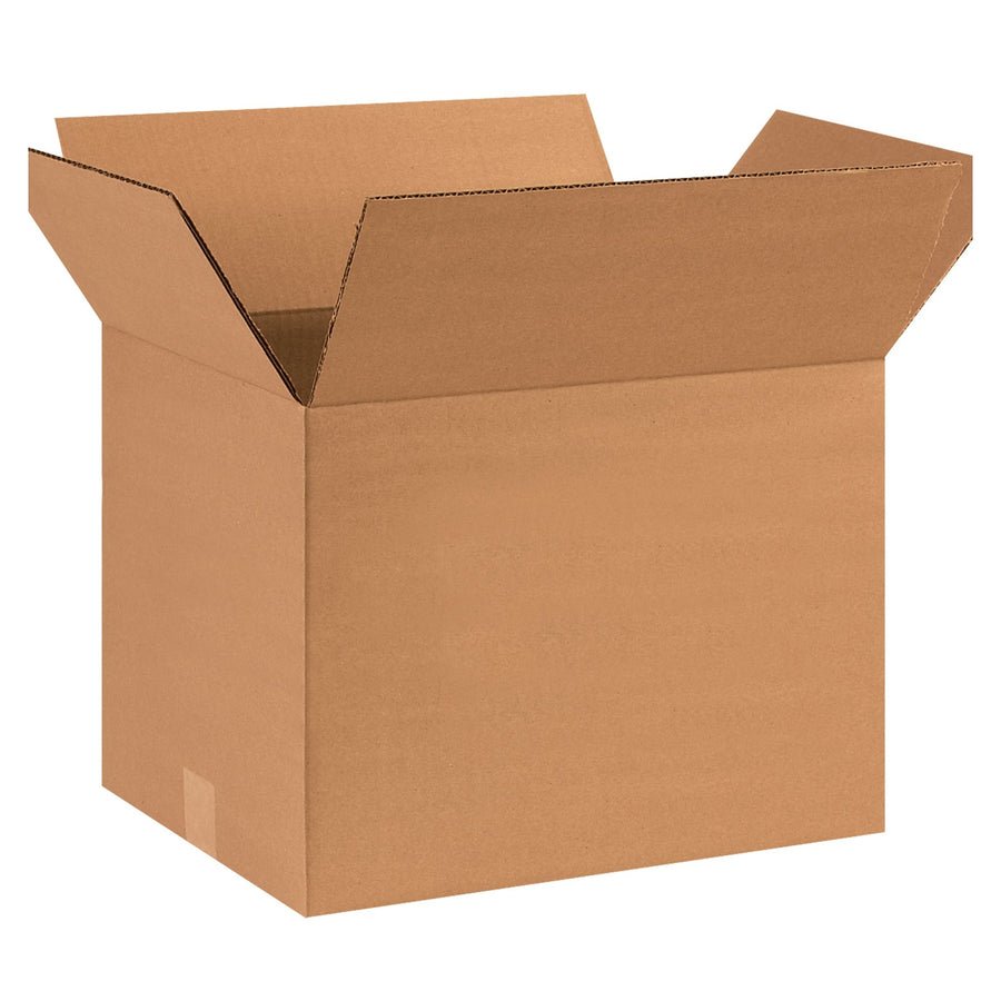 16x12x12 ECT-44 Kraft Heavy-Duty Corrugated Shipping Boxes 15-Pack HD161212