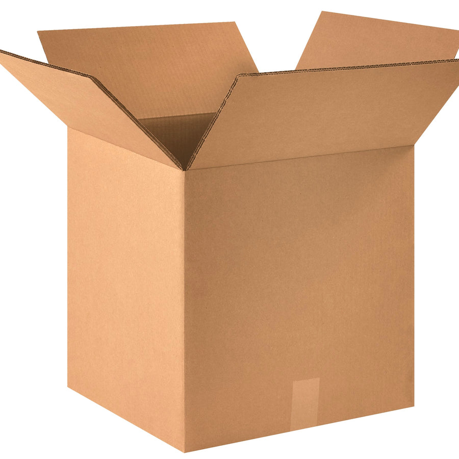 16x16x16 ECT-48 Heavy Duty Double Wall Corrugated Shipping Boxes 15-Pack HD161616DW