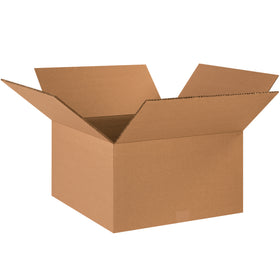 Heavy-duty ECT-48 kraft corrugated boxes deliver superior stacking strength and impact protection for demanding shipping and storage applications. These 18x18x10 double wall cartons are engineered for warehouse efficiency–bundle of 15 ships flat to maximize freight utilization and minimize storage footprint.