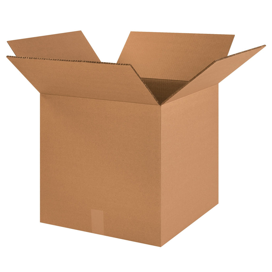 18x18x18 ECT-48 Kraft Heavy Duty Double Wall Corrugated Shipping Boxes 10-Pack HD1818DW