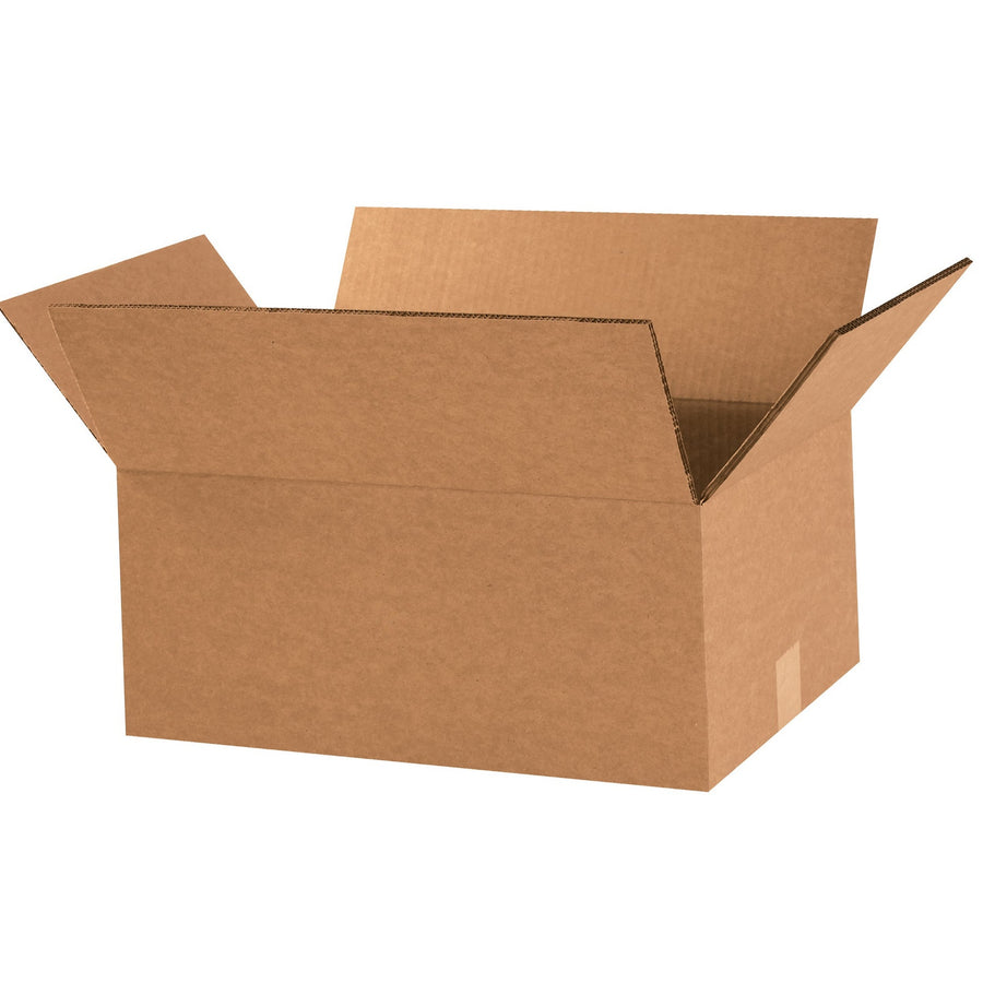 20x12x6 ECT-48 Kraft Double Wall Corrugated Boxes 15-Pack HD20126DW