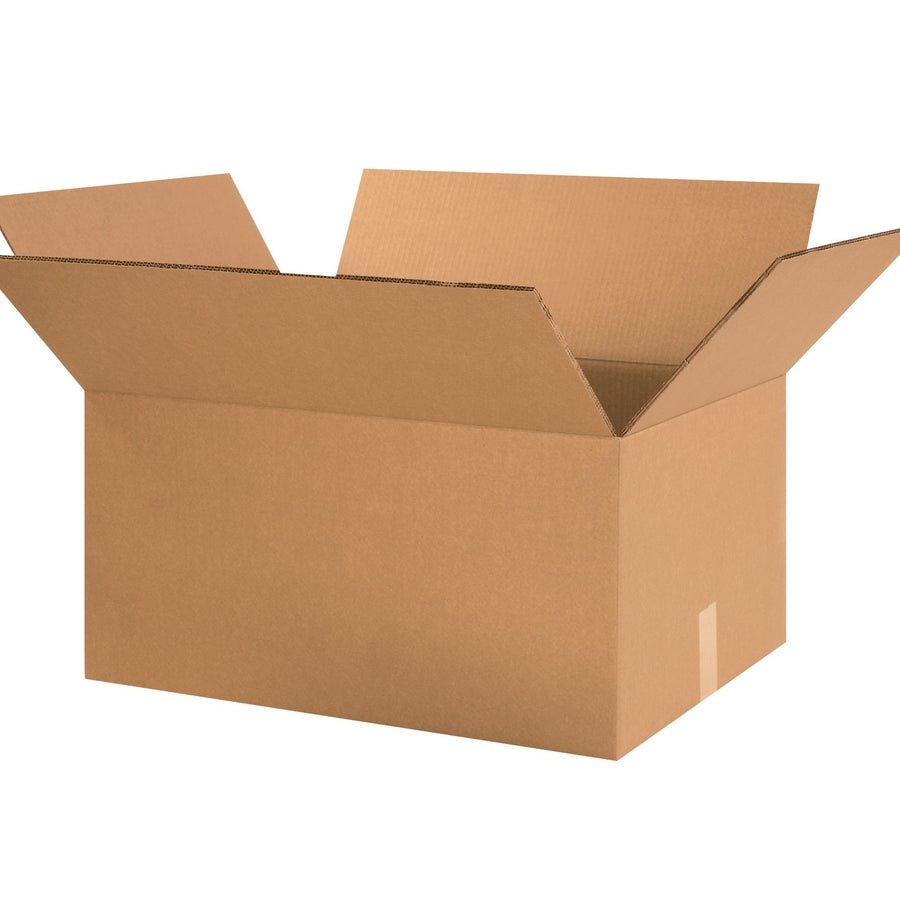 20x14x10 ECT-48 Kraft Double Wall Corrugated Shipping Boxes 15-Pack HD201410DW