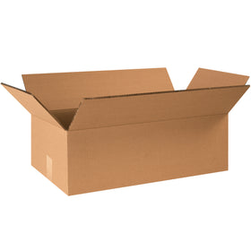 Heavy-duty ECT-48 kraft corrugated boxes built for maximum stacking strength and impact protection. 20" x 14" x 6" double wall cartons ship flat to maximize your warehouse efficiency. Bundle of 15 reduces per-unit costs and freight spend.
