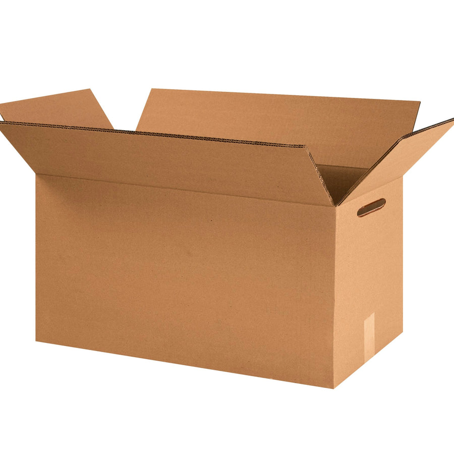 20x18x12 ECT-48 Double Wall Corrugated Shipping Boxes w/ Hand Holes 10-Pack HD201812DWHH