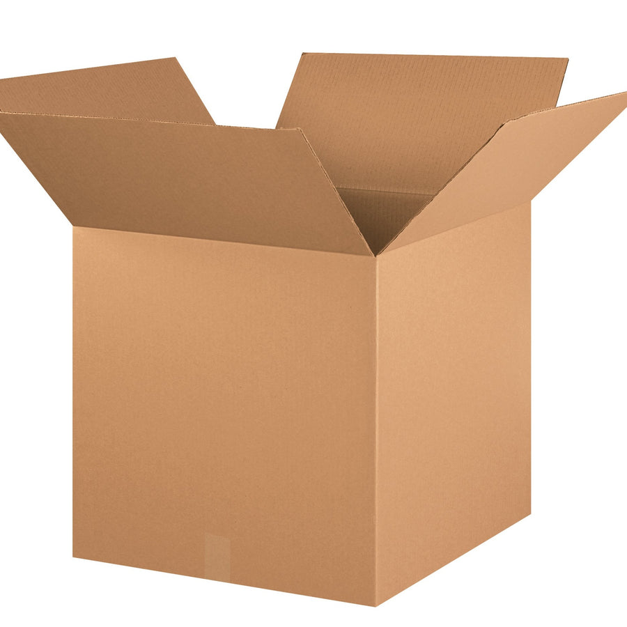 20x20x20 ECT-44 Kraft Heavy-Duty Corrugated Shipping Boxes 10-Pack HD202020