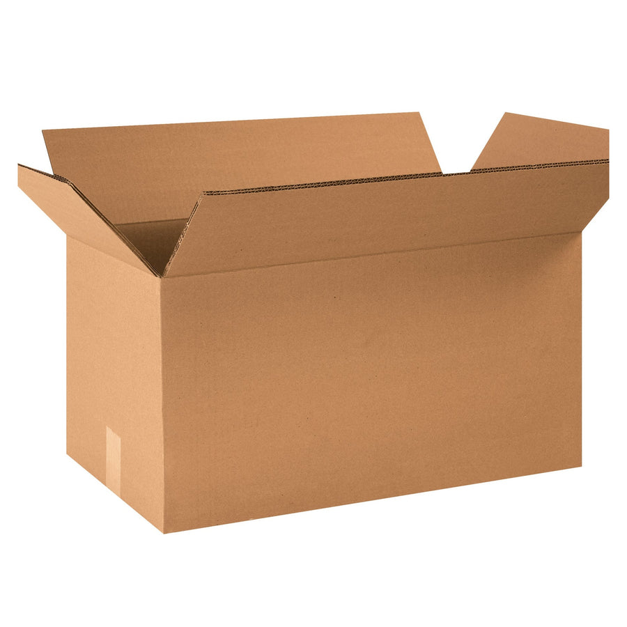 24x12x12 ECT-48 Kraft Heavy-Duty Double Wall Corrugated Shipping Boxes 15-Pack HD241212DW
