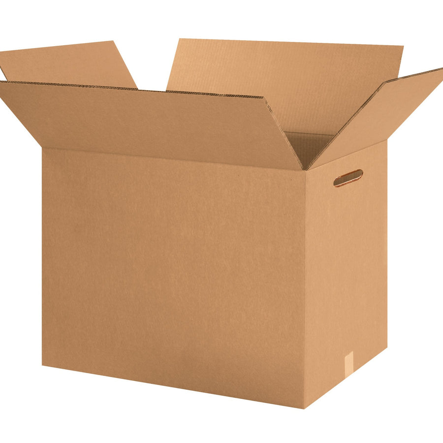 24x18x18 ECT-48 Double Wall Corrugated Shipping Boxes w/ Hand Holes 10-Pack HD241818DWHH