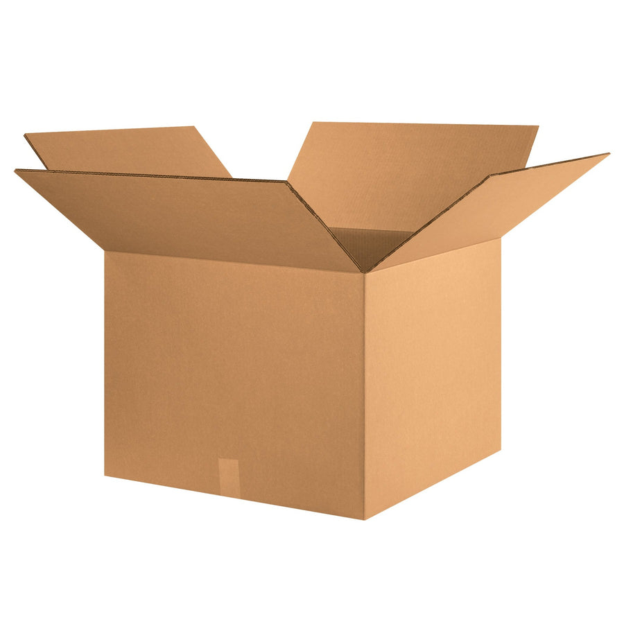 24x24x16 ECT-48 Kraft Heavy Duty Double Wall Corrugated Shipping Boxes 10-Pack HD242416DW