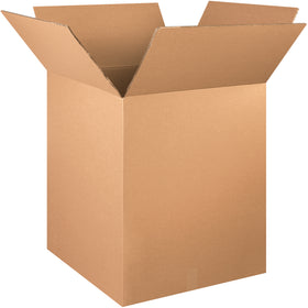 Ship heavier loads safely with ECT-48 double wall corrugated boxes built for maximum stacking strength and freight efficiency. These 24x24x30 kraft cartons deliver superior cushioning and structural integrity for demanding warehouse operations. Bundle of 5 ships flat to maximize storage space and reduce shipping costs.