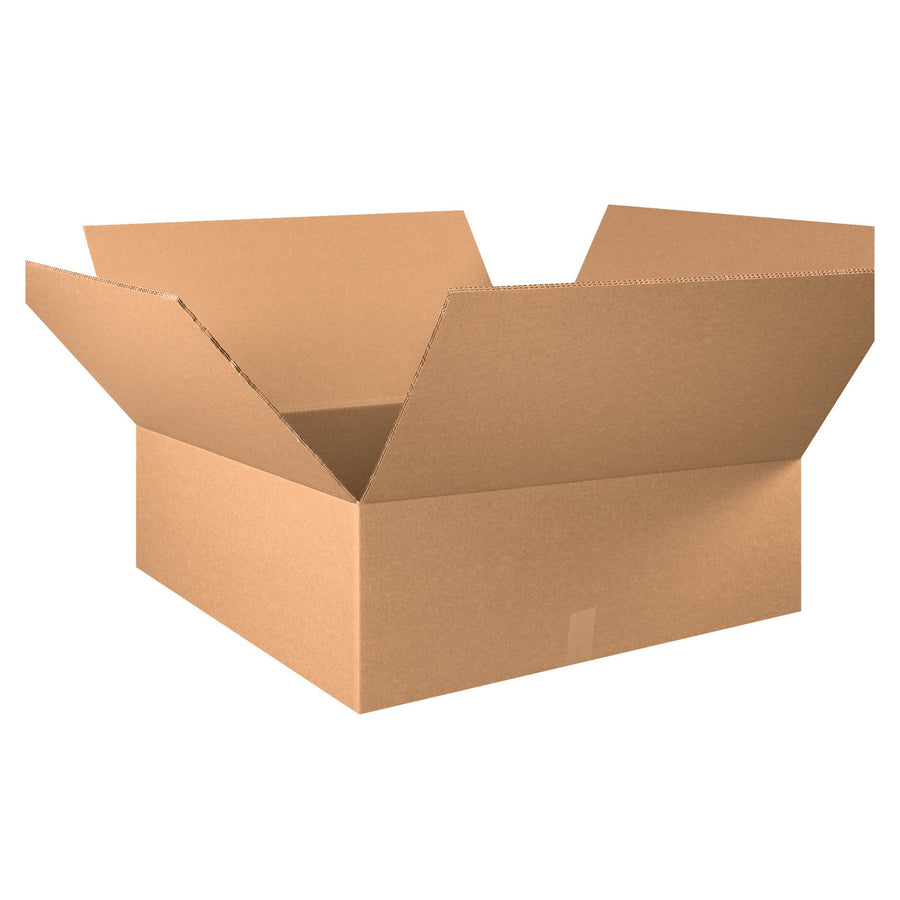 30x30x12 ECT-48 Kraft Double Wall Corrugated Boxes 5-Pack HD303012DW