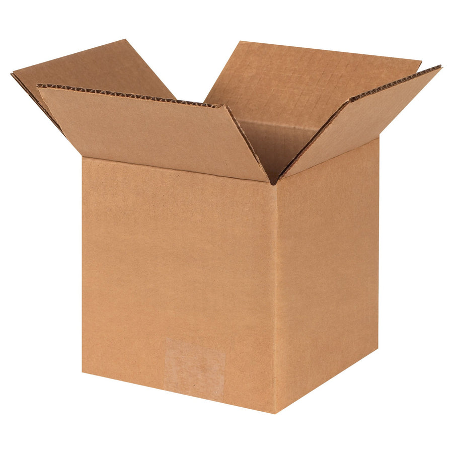 6x6x6 ECT-44 Kraft Heavy-Duty Corrugated Shipping Boxes 25-Pack HD666