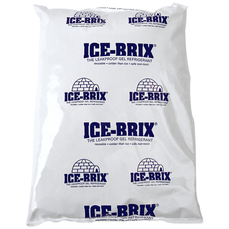 Ice-Brix® cold packs deliver superior cooling performance that outlasts traditional ice. These 10.25x8x1.5 inch, 48oz gel refrigerant packs are leak-proof, reusable, and formulated with food-safe, non-toxic materials–perfect for extending perishable shipping windows while reducing long-term costs.