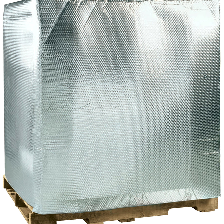 48x40x48 Aluminum Foil Bubble Pallet Cover 5/Case INC4840