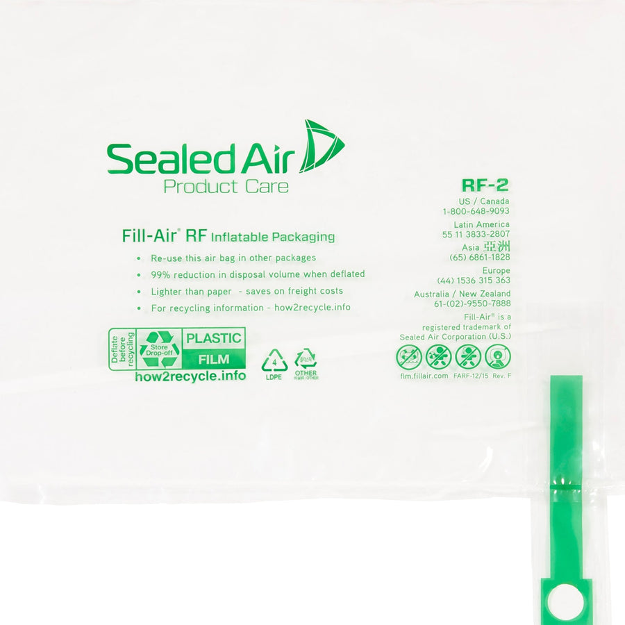 11x15 Clear Inflatable Fill-Air RF Bags 250/Case INF102