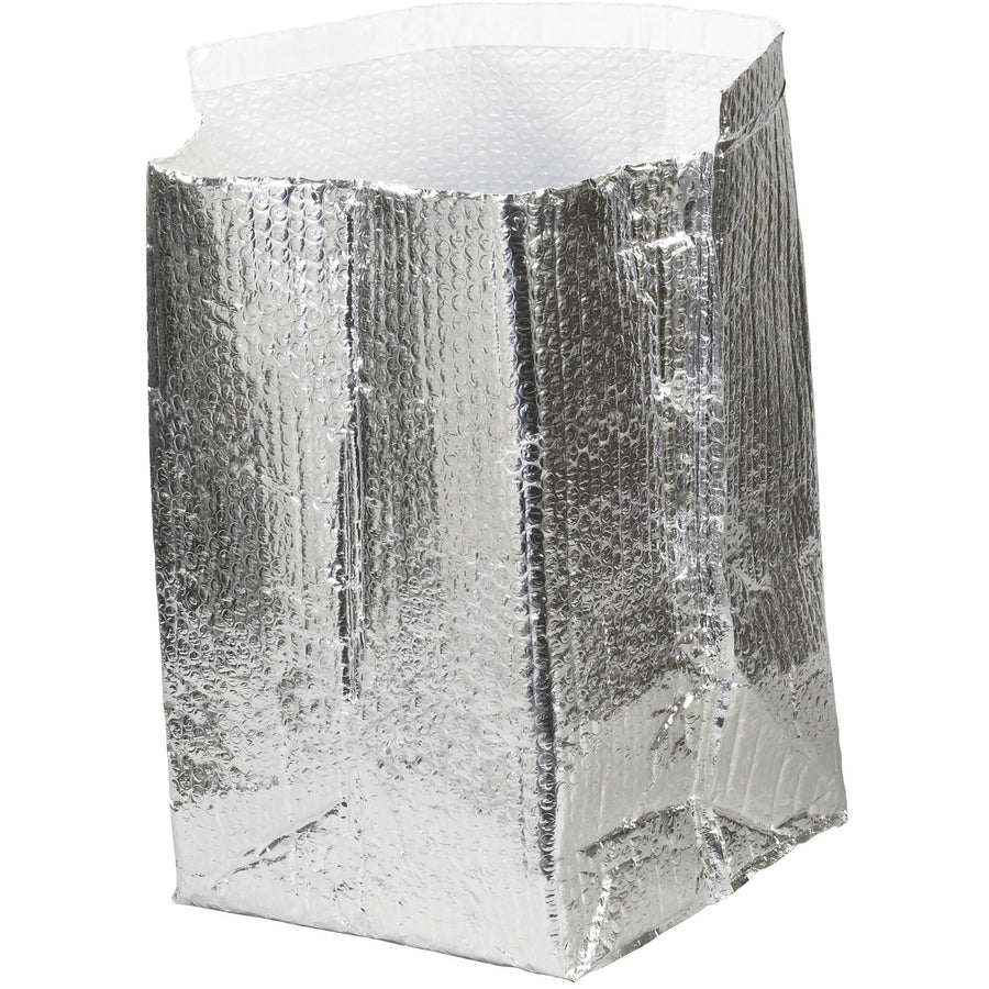 10x10x10 Aluminum Foil Bubble Lined Insulated Box Liners 25/Case INL101010