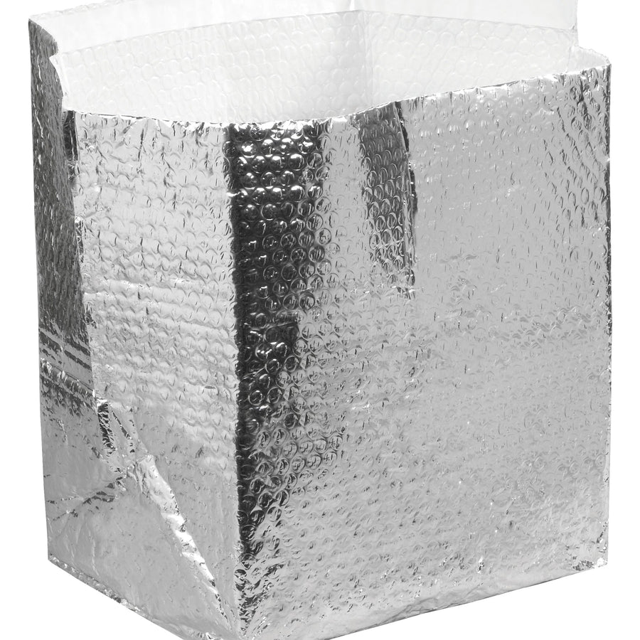 11x8x6 Insulated Box Liners Aluminum Foil Bubble 25/Case INL1186