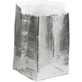 14x14x14" Insulated Box Liners - Aluminum Foil Bubble Lined, Case of 15