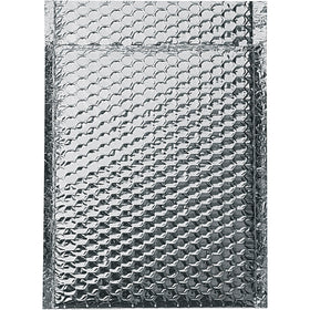 Protect temperature-sensitive shipments with these 10x10.5 insulated bubble mailers featuring 3/16" bubble lining and silver aluminum foil exterior. Lightweight yet durable with peel-and-seal closure, these cool barrier mailers maintain desired temperatures while safeguarding contents. Sold as a case of 100 for maximum value.