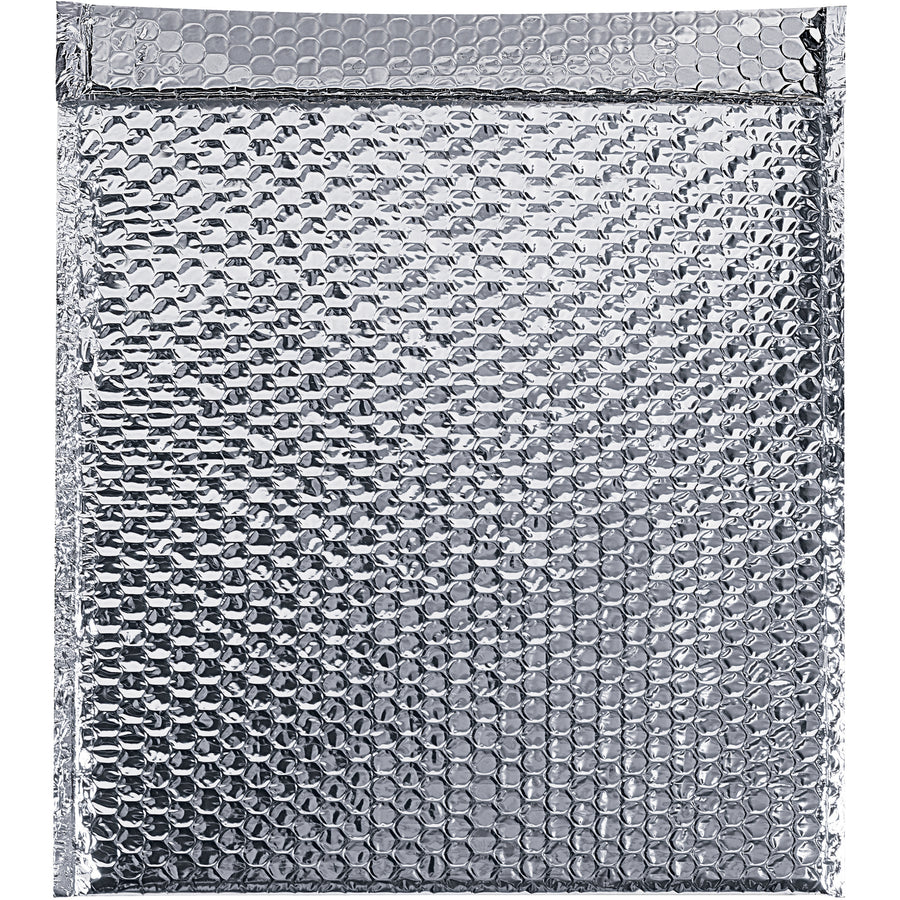 Temperature-controlled shipping made simple. These 15x17" insulated bubble mailers feature aluminum foil exterior and 3/16" bubble lining to protect perishable items while maintaining optimal temperatures. Puncture-resistant, water-repellent, and ready to ship‚50 mailers per case with convenient peel-and-seal closure.