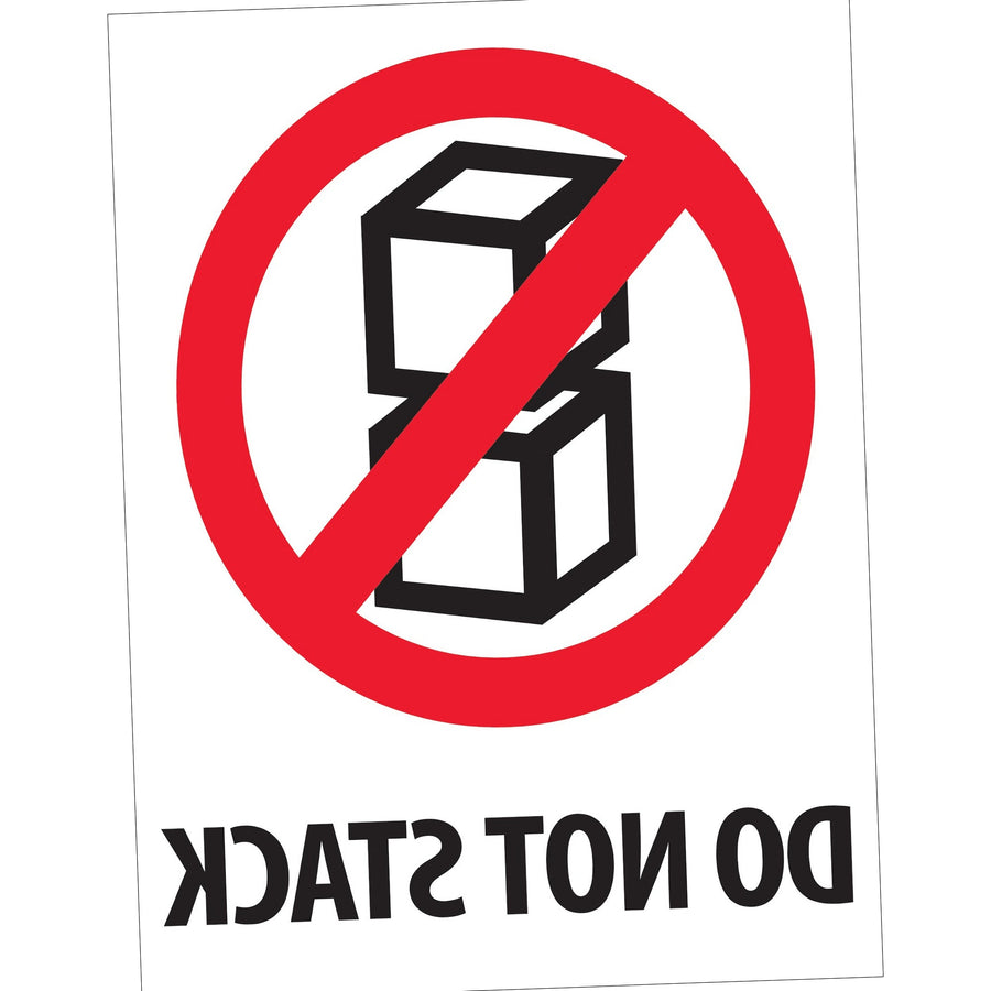 3x4 Do Not Stack Labels 500/Roll IPM309 - alias listing