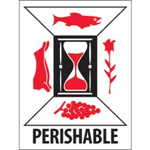 3x4 Perishable Labels 500/Roll