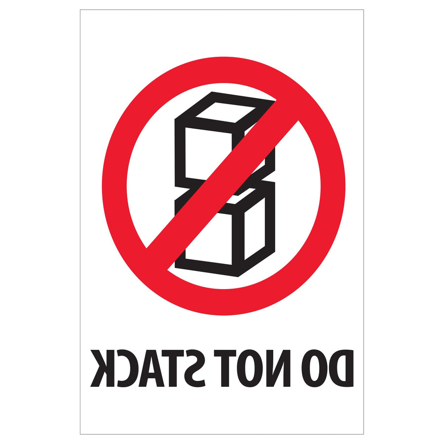 4x6 Do Not Stack Labels 500/Roll IPM502 - alias listing
