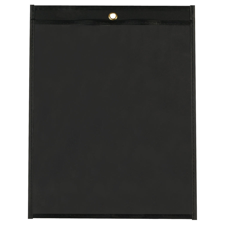 9x12 Black Vinyl Job Ticket Holders 25/Case JTH121
