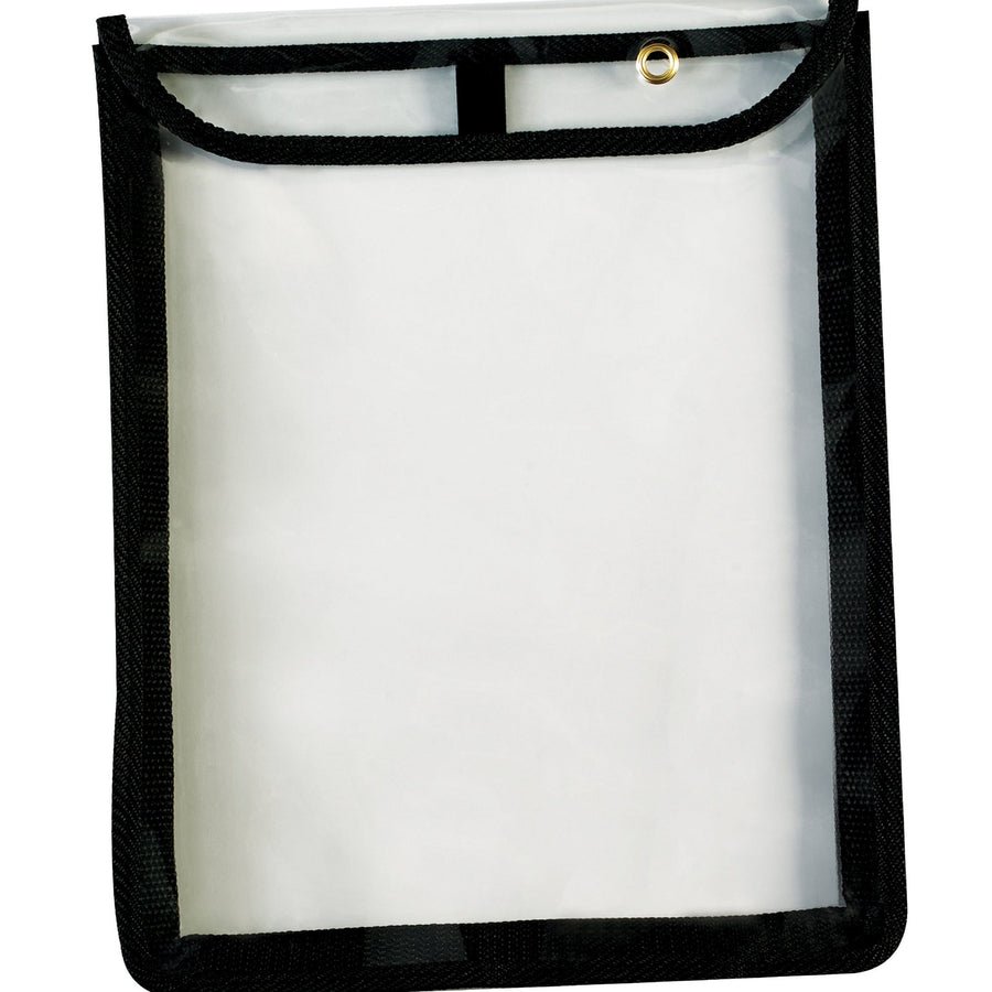 9x12x1 Black Vinyl Gusseted Job Ticket Holders 15/Case JTH124