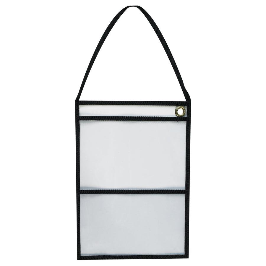 9x12 Black Vinyl Dual Pocket Job Ticket Holders 15/Case JTH125