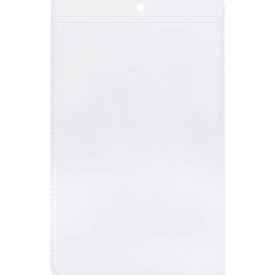 4x6 Clear Vinyl Job Ticket Holders 50/Case JTH190