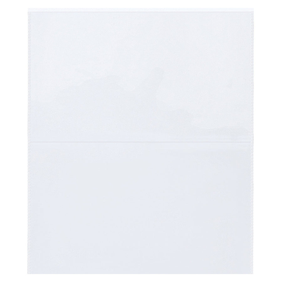 8.5x11 Clear Vinyl Job Ticket Holders 50/Case JTH253