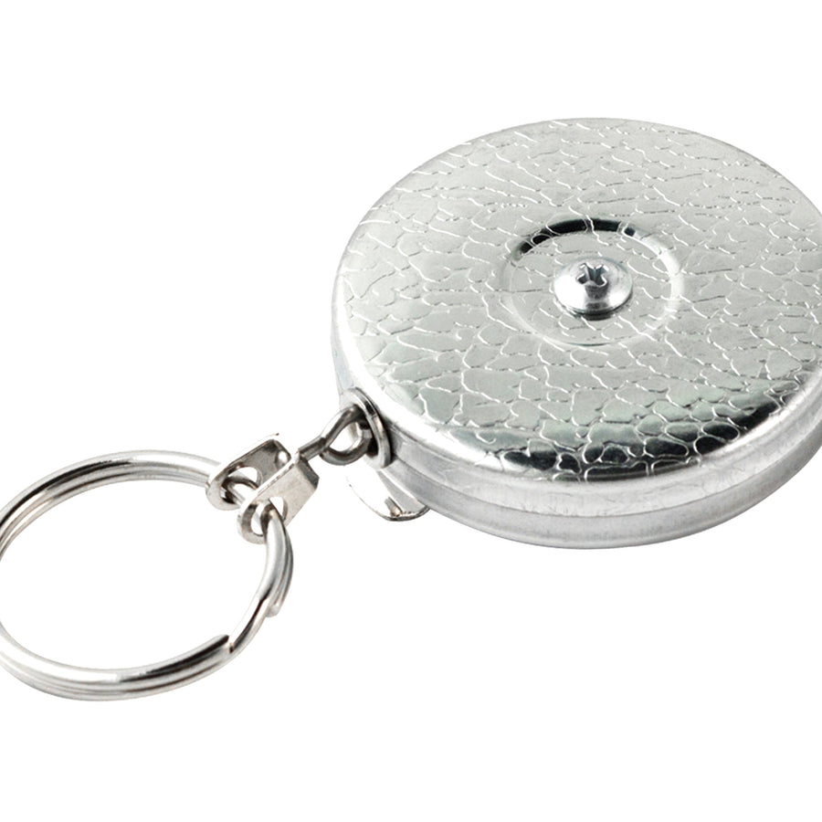 2 in Stainless Steel Retractable Key Holder 2-Pack KB0052PK