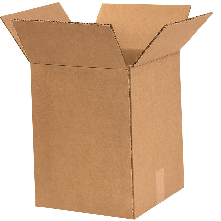 11 1/2x11 1/2x15.4 ECT-48 Kraft Shipping Boxes Heavy Duty 25-Pack KEG1