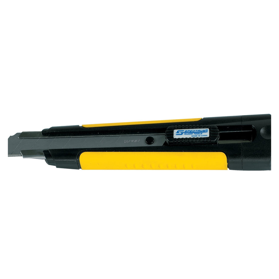 8 Pt Yellow/Black Steel Track Snap Utility Knife 25/Case KN120