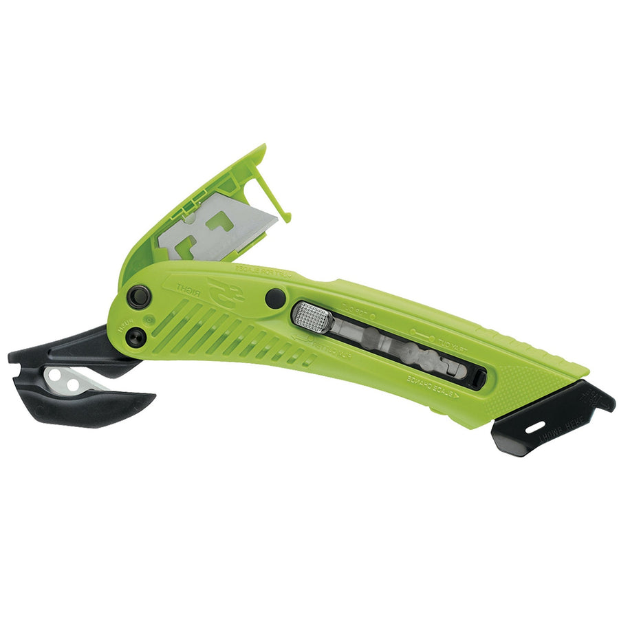 S5 3-in-1 Right Handed Safety Cutter Utility Knife 12/Case KN124