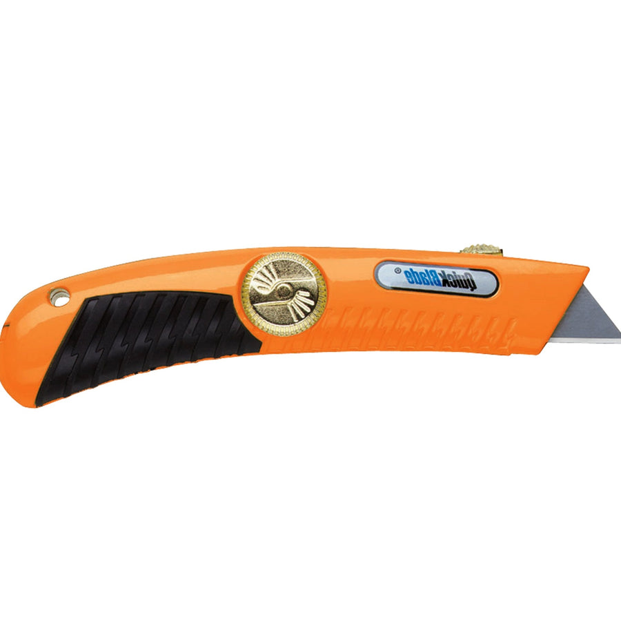 Orange QBS-20 Self-Retracting Utility Knife 10/Case KN127