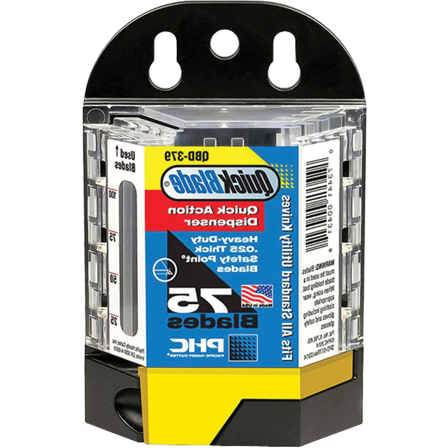 QBD-379 Quickblade Steel Blade Dispenser 75/Case KN142