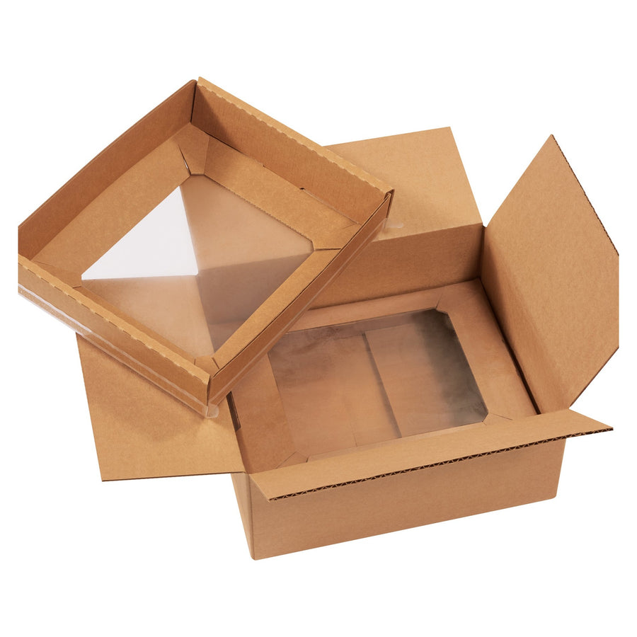 12x10x5 Kraft Corrugated Korrvu Suspension Box KOR105