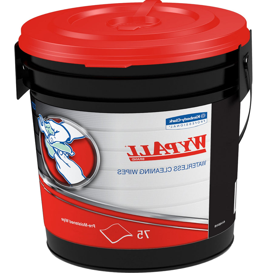 9.5x12 White WypALL Waterless Cleaning Wipes 1/Case KW1461PK