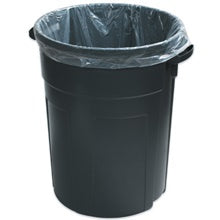 24x33 3 Mil Clear Can Liners High Density
