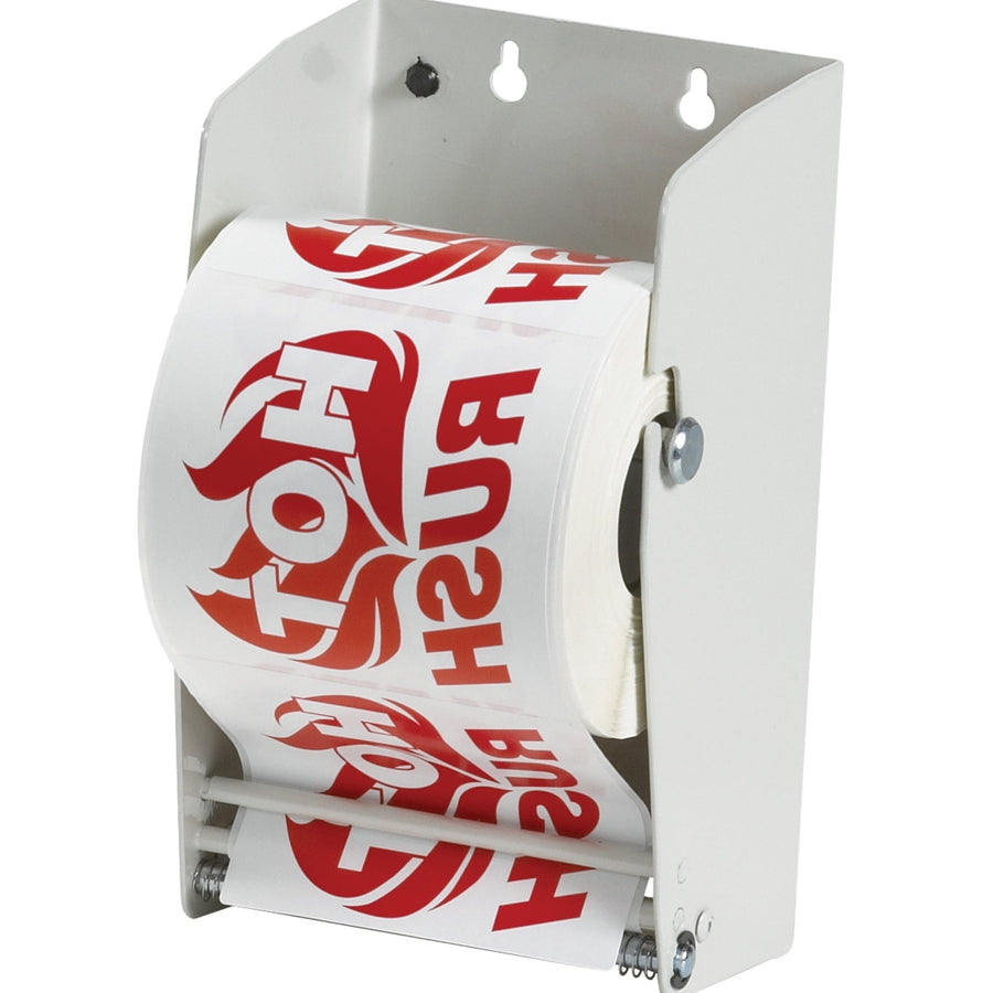 4.5 in Metal Wall Mount Label Dispenser LDM450 - alias listing