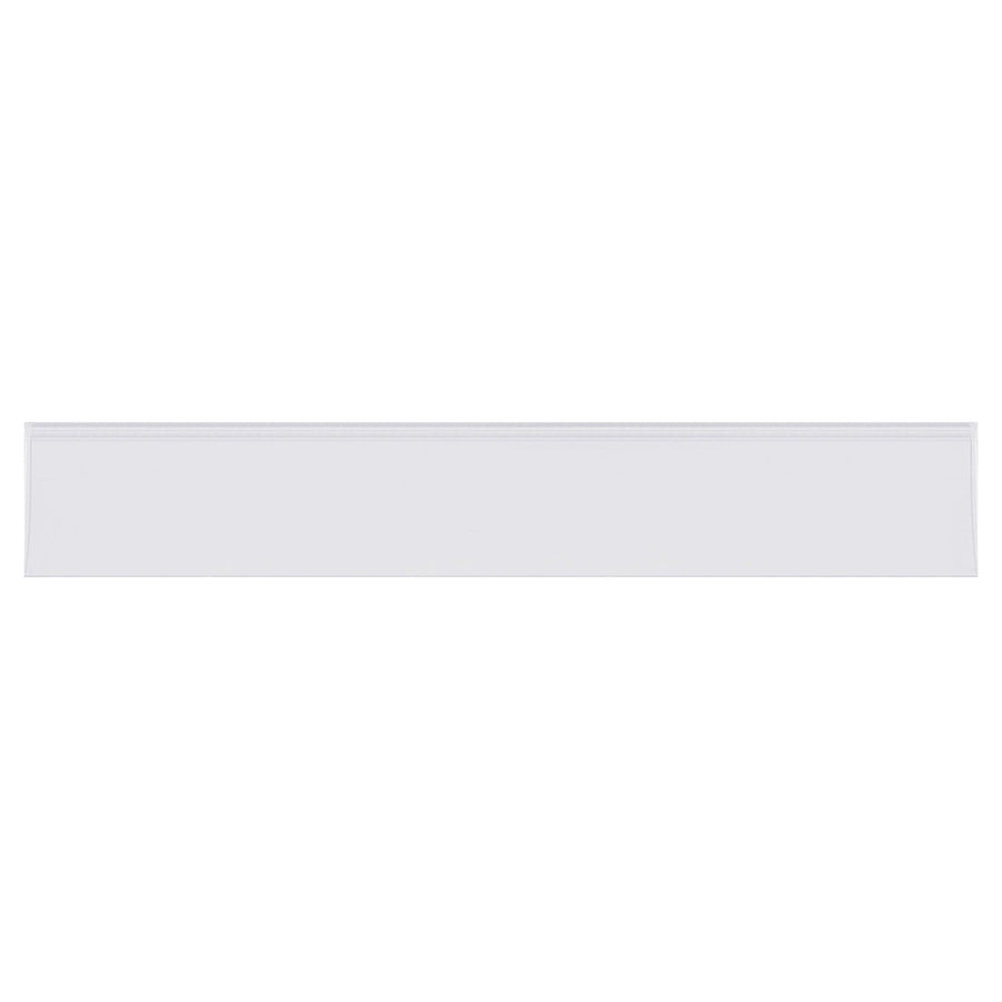 1x6 Clear PVC Open-Edge Label Holders 50/Case LH103