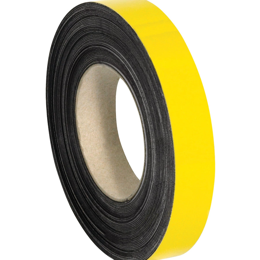 1 in x 50 ft Yellow Magnetic Labels LH121
