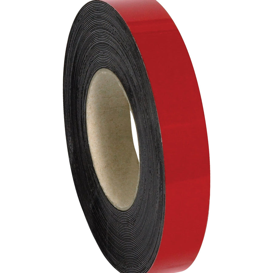 1 in x 50 ft Red Magnetic Labels Roll LH126