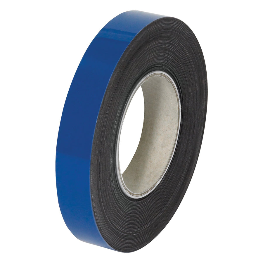 1 in x 50 ft Blue Magnetic Warehouse Labels Roll LH127