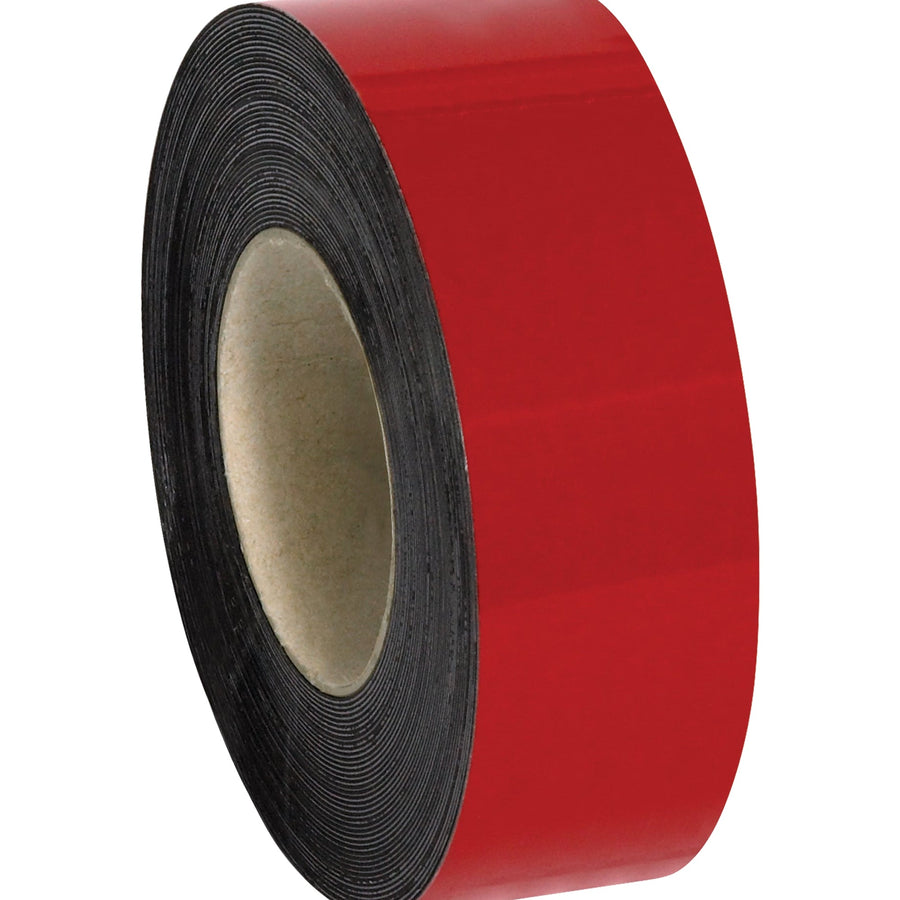 2 in x 50 ft Red Magnetic Labels Roll LH129