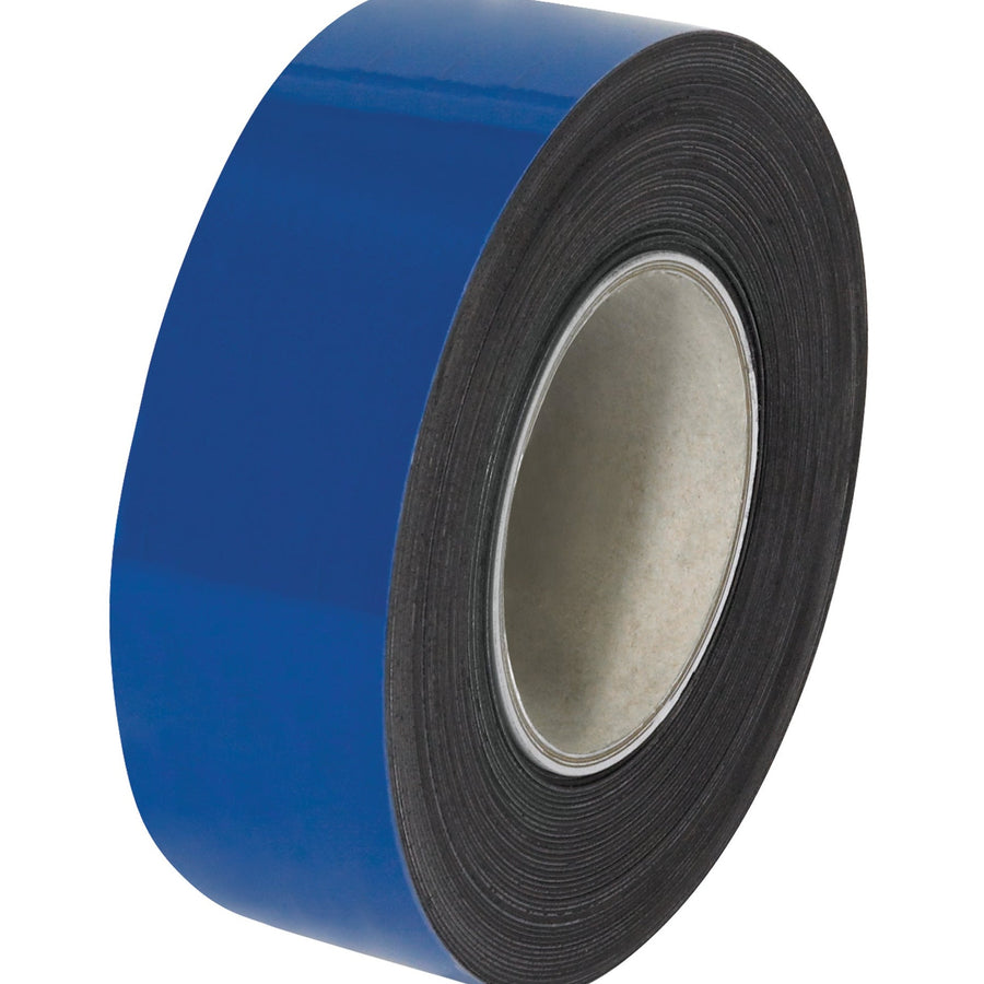 2 in x 50 ft Blue Magnetic Warehouse Labels Roll LH130