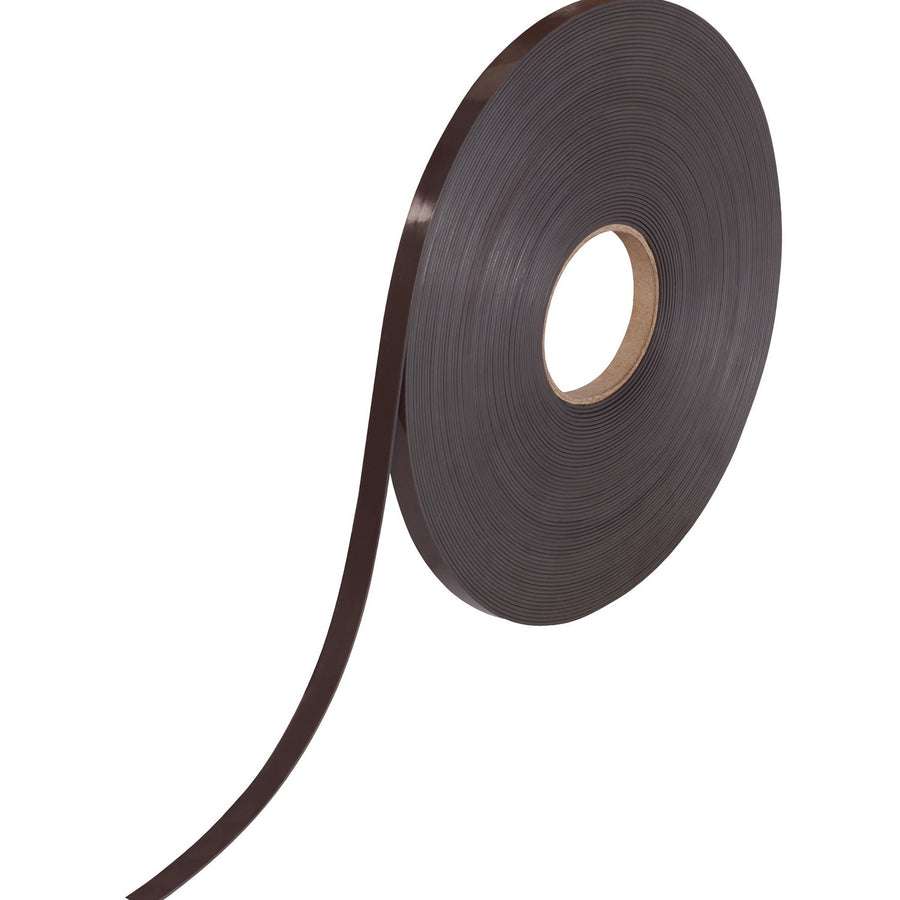 3/4 in x 100 ft Black Magnetic Tape with Adhesive Backing Roll 1 Each LH135