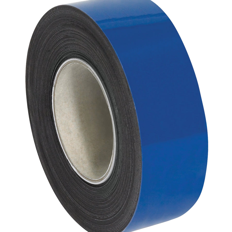 2 in x 100 ft Blue Magnetic Warehouse Labels Reusable Roll LH149